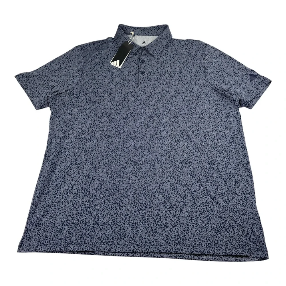 Adidas Mens Ultimate‎ Bunker Golf Polo Shirt Navy Blue XL JF9006 NWT